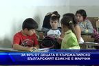 За 80% от децата в кърджалийско българският език не е майчин