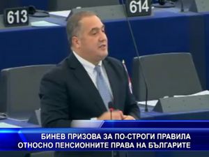 Бинев призова за по-строги правила за пенсионните права на българите