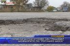 Опасни дупки отново застрашават шофьорите по “Рогошко шосе”