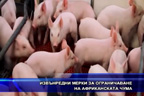 Извънредни мерки за ограничаване на африканската чума