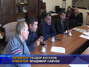 Борис Ячев прие украинска делегация от Запорожието